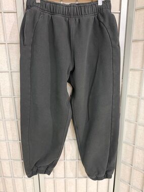 lululemon athletica Black Relaxed Elastic-Waist Joggers